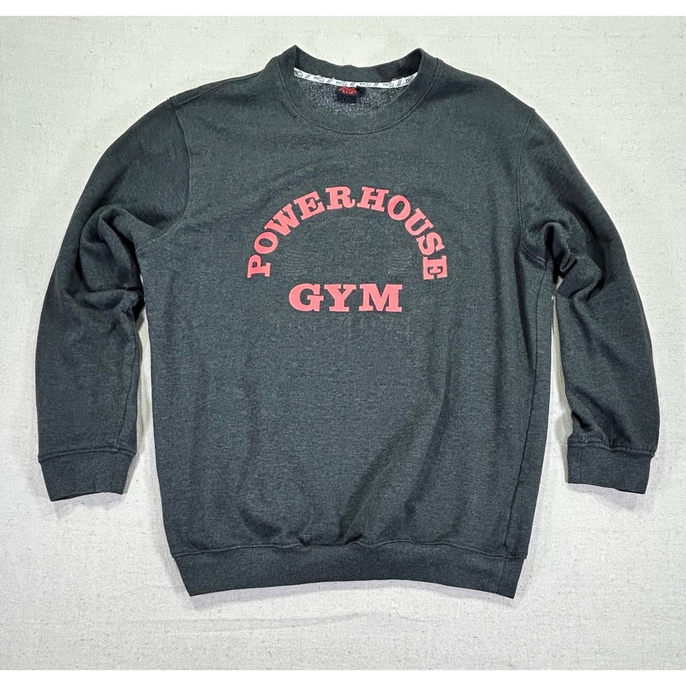 POWERHOUSE GYM Men's XL Crewneck Sweatshirt Pullover Athletic Wear Workout‎ Gear